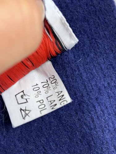 Zimní šála Luisa Per Lei 70 % vlna 20 % angora