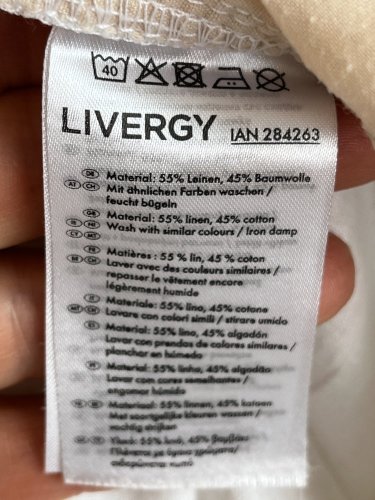 Pánské kraťasy Livergy 55 % len 45 % bavlna