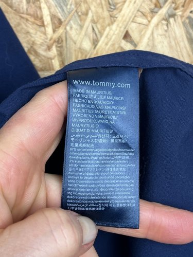 Pánská košile Tommy Hilfiger 97 % bavlna