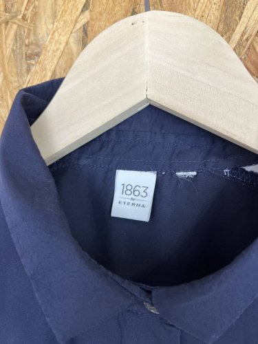 Oversize košile Eterna s podílem bavlny a elastanu