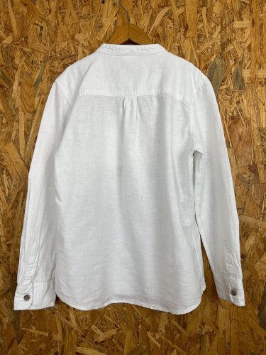 Dětská košile Lindex s podílem bavlny a lnu