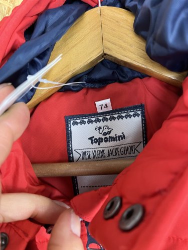 Dětská bunda Topomini 100 % polyester