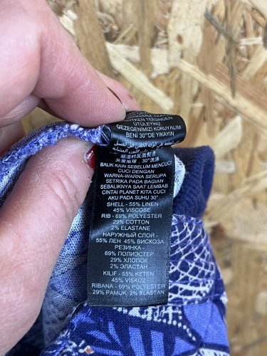 Lněná sukně Maine 55 % len