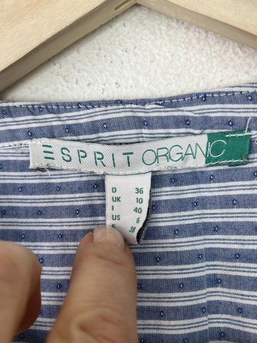 Bavlněná košile Esprit 100 % organická bavlna