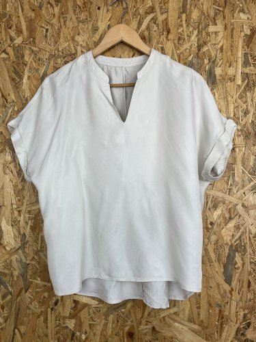 Oversize tunika Made in Italy s podílem bavlny a viskozy