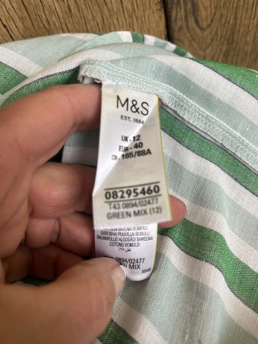 Přírodní tunika Marks&Spencer 62 % len 38 % bavlna