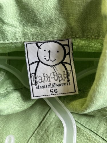 Dětská košile H&M 55 % len 45 % bavlna