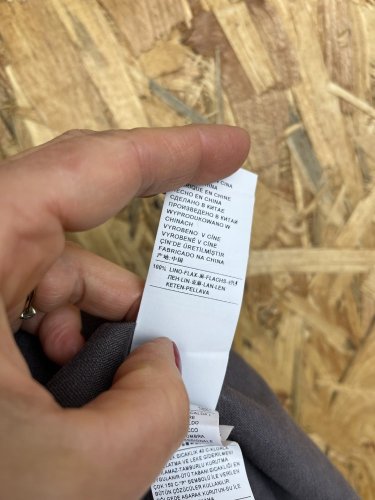 Prodloužená tunika Sisley 100 % len