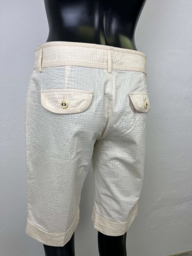 Luxusní přírodní komplet sako + kraťasy ZARA 90 % bavlna 10 % viskoza