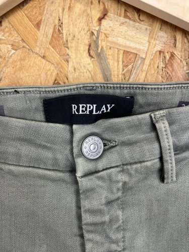 Skinny džíny Replay s podílem bavlny a elastanu