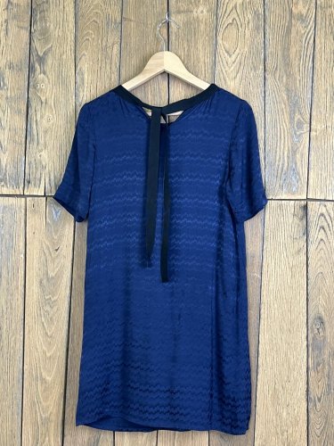 Námořní šaty Grace & Mila 70% rayon 30 % viskoza