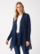 Luxusní kardigan Armani s podílem lnu a hedvábí