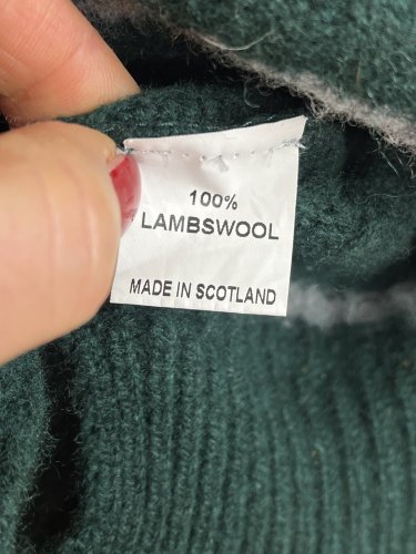 Pánský svetr Made in Scotland 100 % vlna