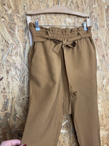 Široké kalhoty ZARA 92 % viskoza