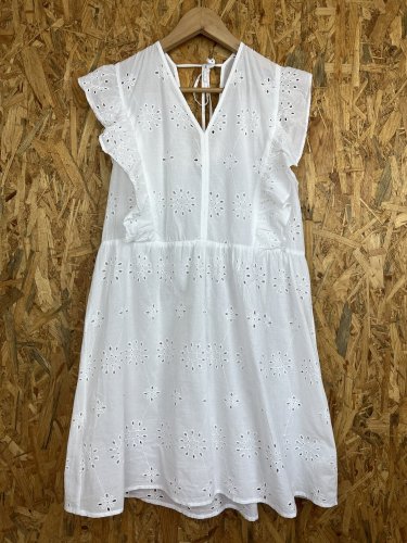 Madeirové šaty Made in Italy 100 % bavlna