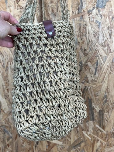 Slaměná kabelka Handmade