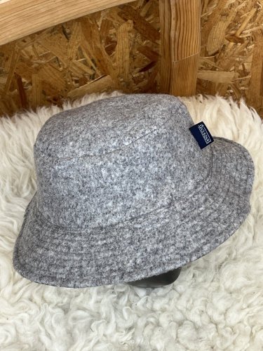 Oboustranný klobouk Lands`End 100 % vlna a 100 % polyamid