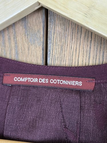 Přírodní tunika Comptoir Des Cotonniers s podílem bavlny a lyocelu