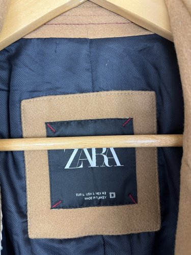 Pánský kabát ZARA 100 % vlna