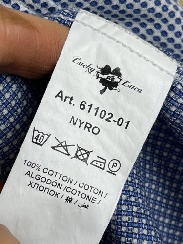 Pánská košile Lucky Luca 100 % bavlna