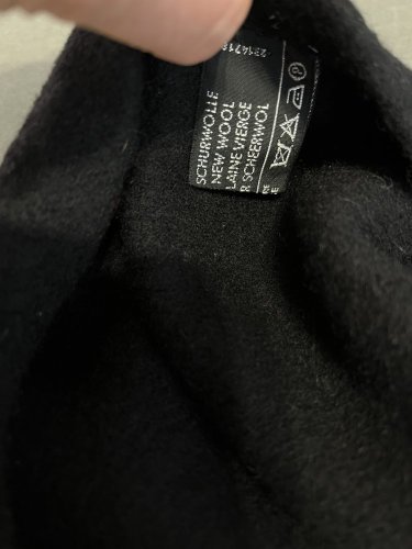 Vlněný baret Made in Germany 100 % vlna