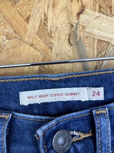 Skinny džíny LEVIS 97 % bavlna