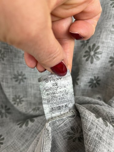 Tunika Made in Italy 80 % len 20 % bavlna