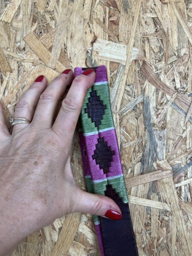 Kožený pásek Made in Italy 100 % kůže