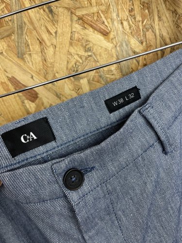 Pánské kalhoty C&A 22 % bavlna 22 % len
