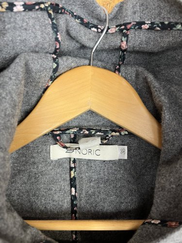 Vlněný kabát Noric 80 % vlna