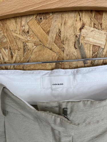 Široké kalhoty H&M s podílem lnu a viskozy