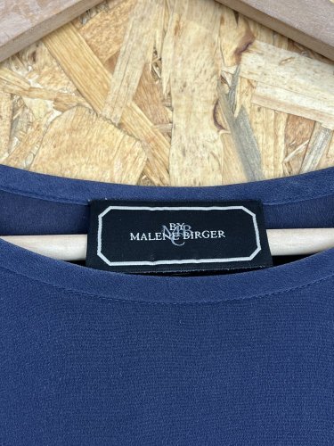Hedvábná tunika Malene Birger 100 % hedvábí