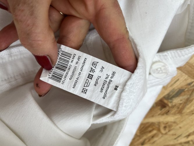 Riflové kraťasy Karstadt 98 % bavlna