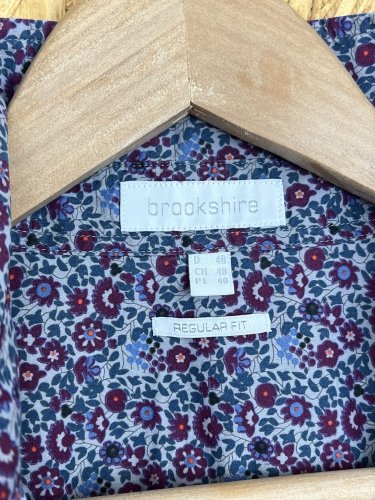 Bavlněná košile Brookshire s podílem bavlny a elastanu