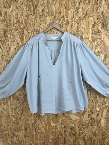 Oversize tunika H&M 53 % len 47 % bavlna