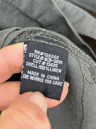 Lněná košile Velvet Heart 100 % len