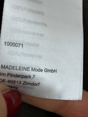Průhledné košilové šaty Madeleine 100 % polyester