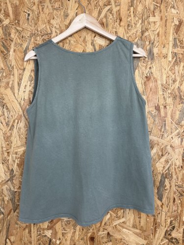 Přírodní top New Collection 50 % len 50 % bavlna
