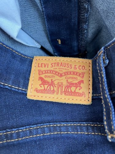 Skinny džíny LEVIS 87 % bavlna