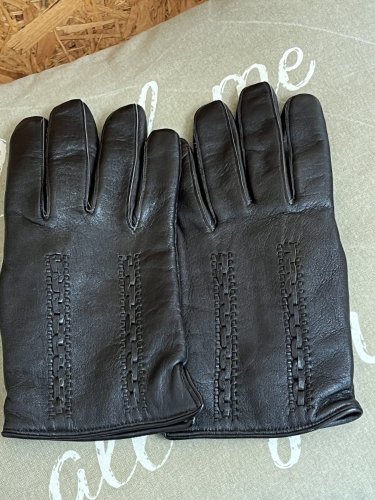 Pánské kožené rukavice Made in Italy 100 % kůže