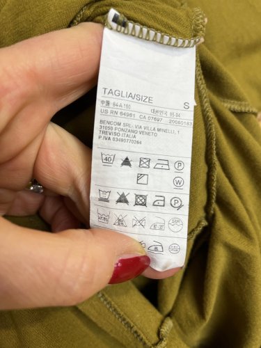 Teplákové šaty Sisley 100 % bavlna