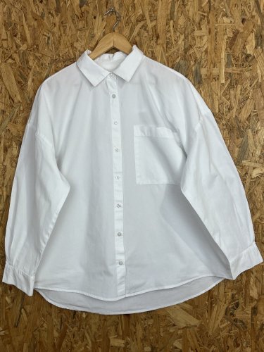 Oversize košile Made in Italy 100 % bavlna