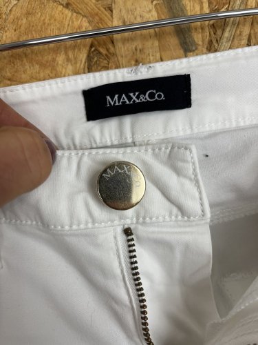 Kalhoty Max&Co. 97 % bavlna
