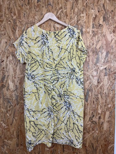 Přírodní šaty Made in Italy 70 % bavlna 30 % len