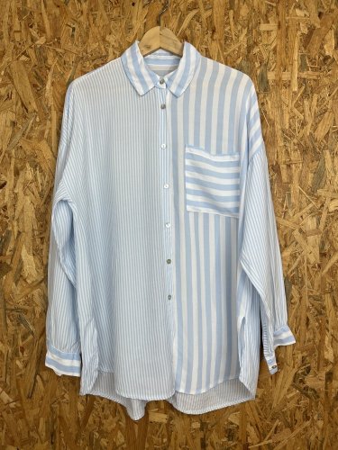 Oversize košile Made in Italy s podílem bavlny