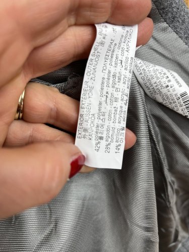 Vlněná vesta ZARA 12 % vlna 28 % bavlna