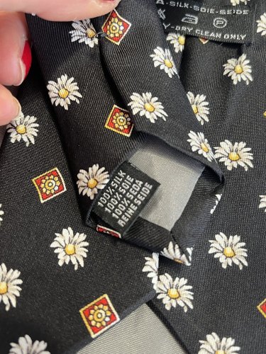 Hedvábná kravata Made in Italy 100 % hedvábí