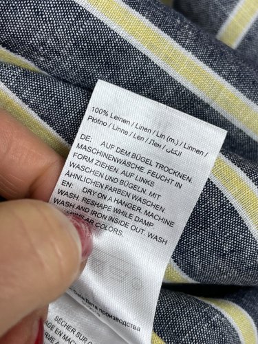 Oversize tunika Ulla Popken 100 % len