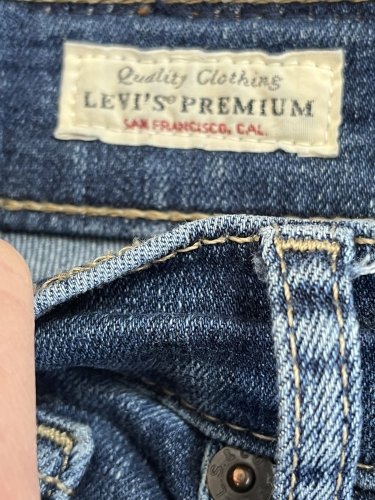 Skinny džíny LEVIS 82 % bavlna