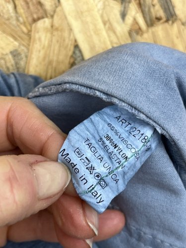 Elastické kalhoty Made in Italy 65 % viskoza